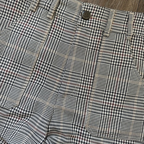 Zara Women Plaid Shorts with pockets Size M - Picture 11 of 12